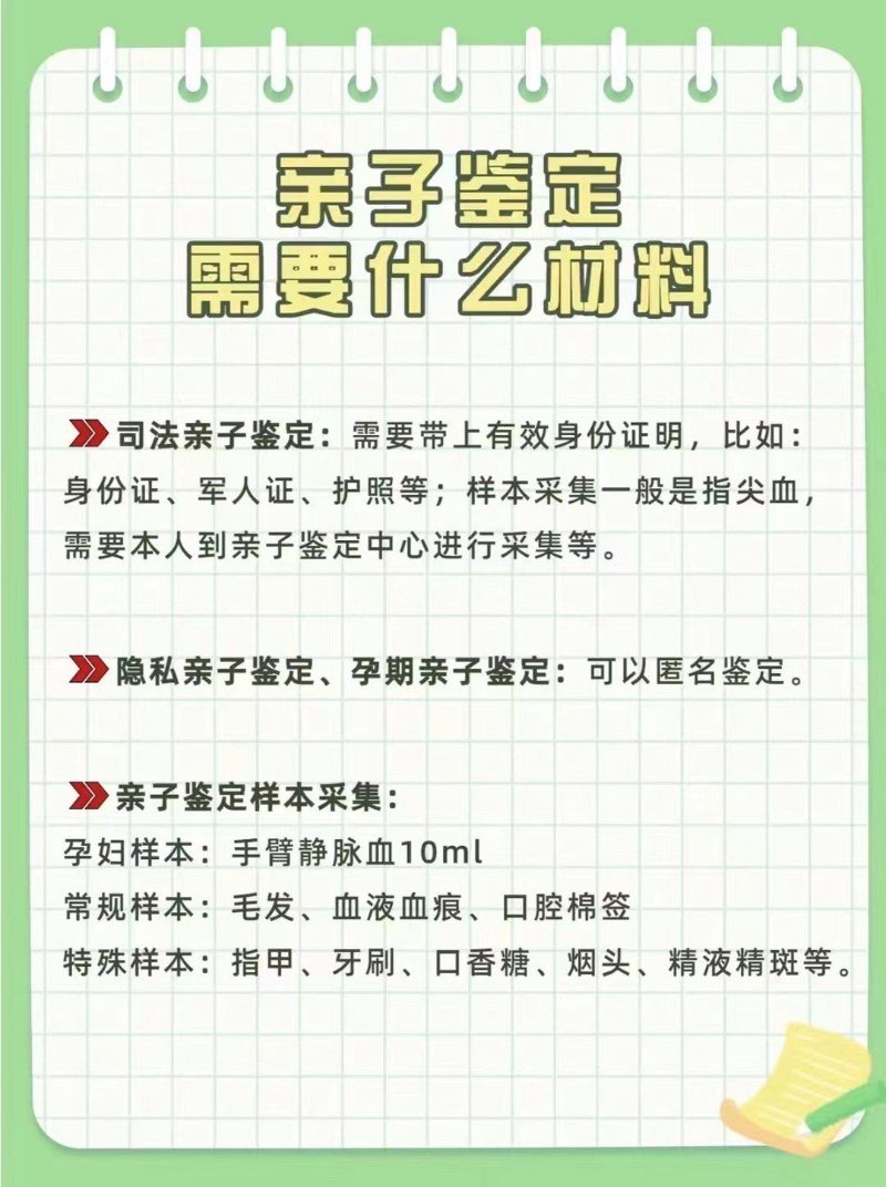 亲子鉴定多少钱